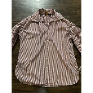 Ralph Lauren Polo Felicity Stripe Long Sleeve Cotton Woman’s Size 4 (XS US)